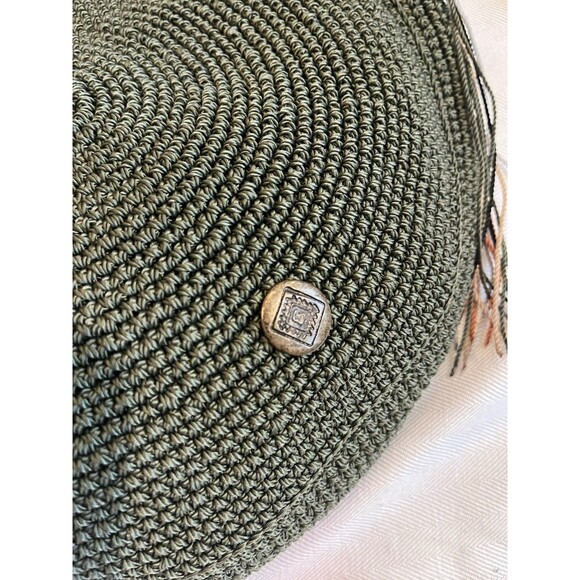 Nativo Macrame Crochet Round Crossbody Handbag Aztec Strap Southwest Fringe - Picture 3 of 11